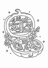 Spooky Fuzzy Coloring Pages To Print  Free Printable Coloring sketch template