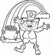Printable Leprechaun Coloring Page For Kids 3 – SupplyMe sketch template