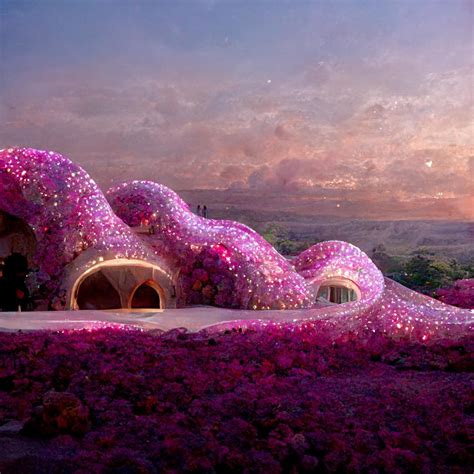 gaudi inspired ai architecture on Behance