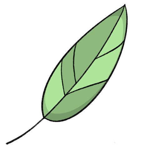 Leaf Small tree - Cartoon pencil draw style of animal and plant in the garden pencil draw ...