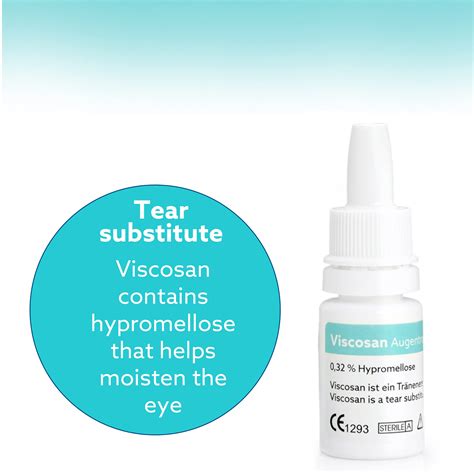 Viscosan Lubricant Eye Drops | Eye Drops for Dry Eyes | Provides Long Lasting Dry Eye and Itchy ...