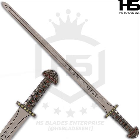 Full Tang Viking King Sword of Ragnar Lothbrok & Bjorn Ironside ...