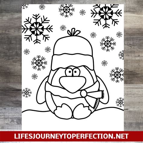 Life's Journey To Perfection: Super Cute Christmas Coloring Pages You Need to Have This Christmas!