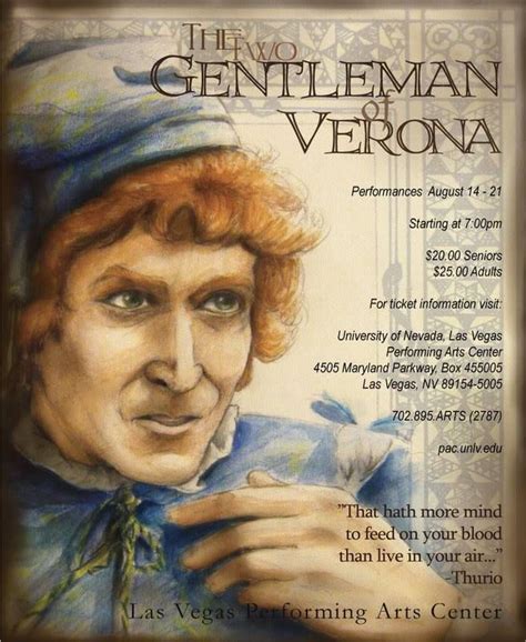 Two Gentleman of Verona Works | Two gentlemen of verona, Performing arts center, Performance art