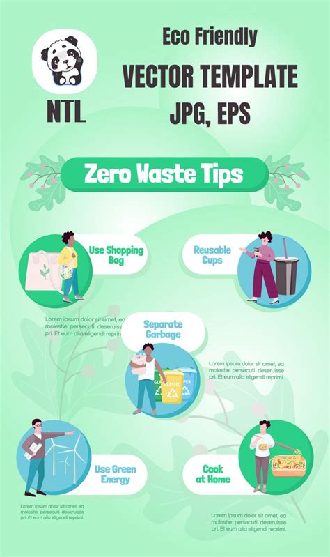 Zero waste tips flat infographic | Zero waste, Infographic, Infographic templates