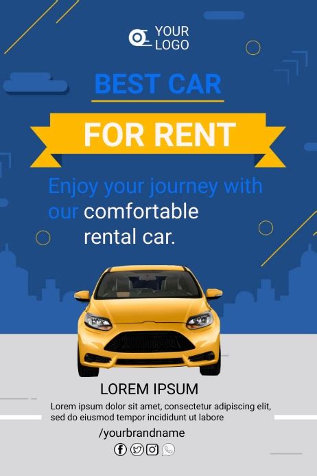 BEST CAR BANNER TEMPLATE | PosterMyWall