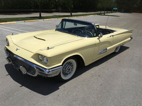 1959 Ford Thunderbird Convertible Created For NASCAR — McCann Auto