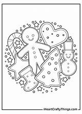 Christmas Gingerbread Coloring Pages Updated 2021 sketch template