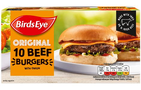 Beef Burgers - Frozen Original and Premium Burgers | Birds Eye