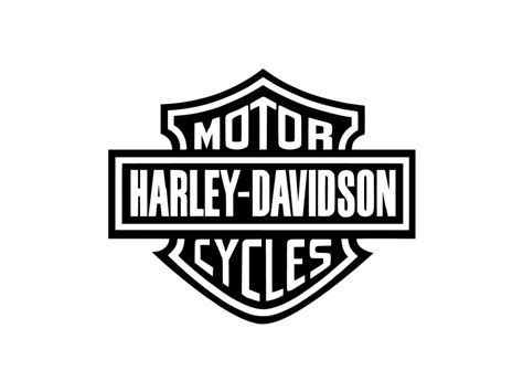 Harley Davidson 1910 Years Black Logo PNG vector in SVG, PDF, AI, CDR format