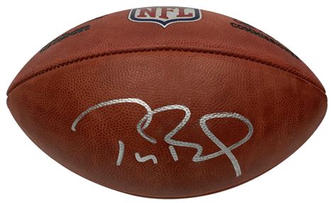 Tom Brady Autograph Football Duke Authentic - New England Picture