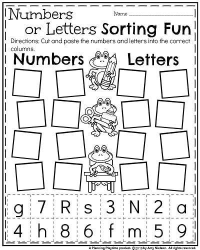 Letter And Number Worksheets - Worksheet Template Student Layla