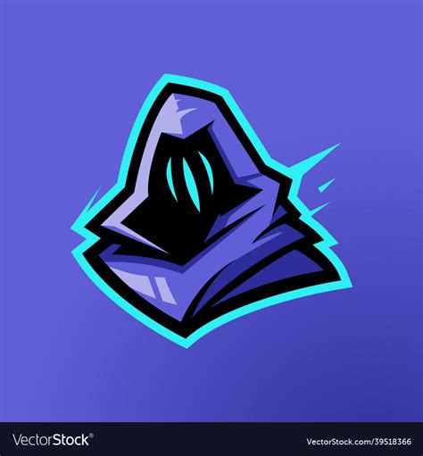 Valorant gaming character of omen Royalty Free Vector Image