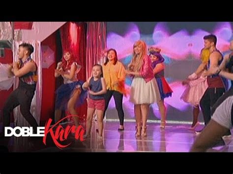 Doble Kara: Sara's surprise performance - YouTube