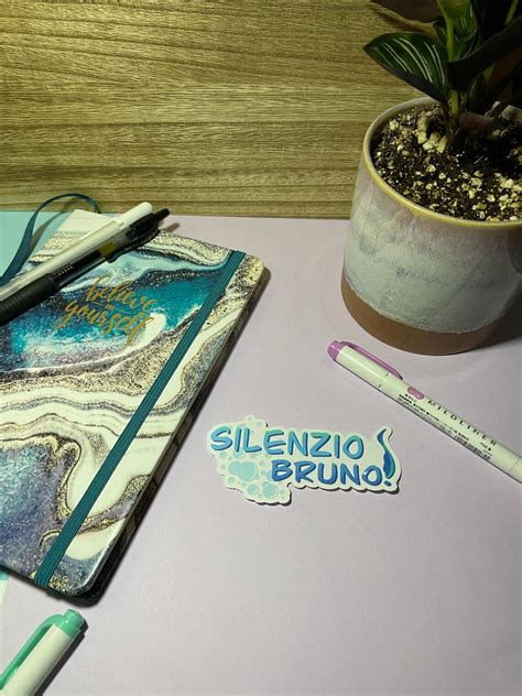 Silenzio Bruno Luca Disney Sticker - Etsy