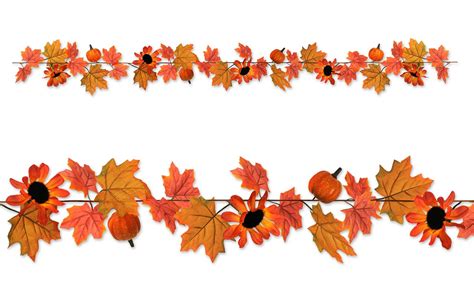 Garland clipart thanksgiving, Garland thanksgiving Transparent FREE for download on ...