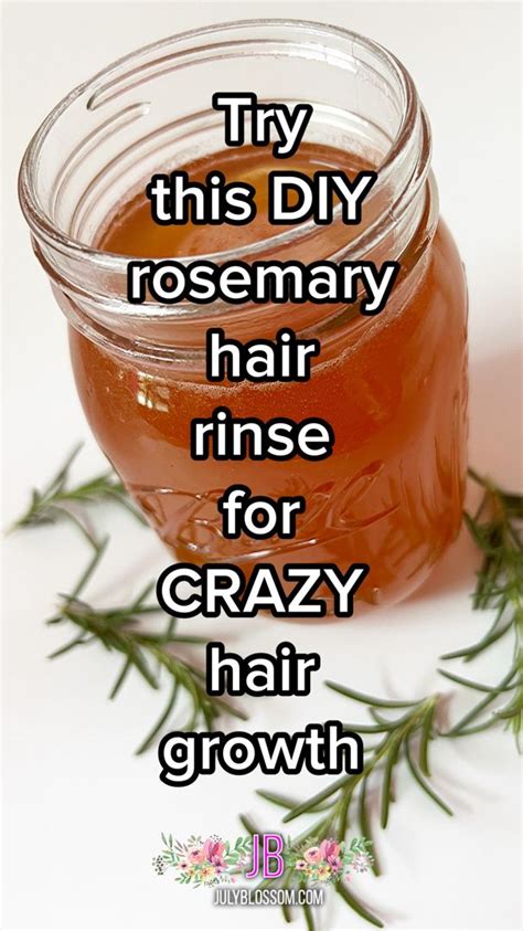 How to Make Rosemary Water for Hair Growth - ♡ July Blossom ♡ | Healthy natural hair growth ...