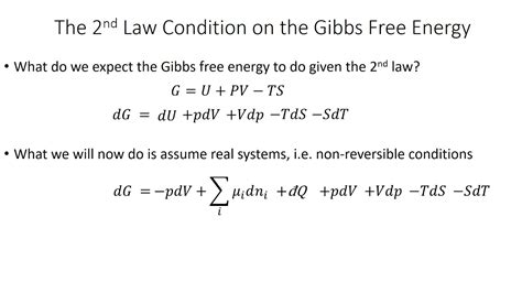 CH 237 Lecture 4 - The Gibbs Free Energy and Chemical Potential - Updated 01 - YouTube