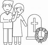 Funeral Coloring Page  ColouringPages sketch template