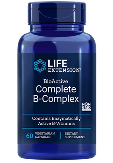 Life Extension BioActive Complete B-Complex – Supplement First