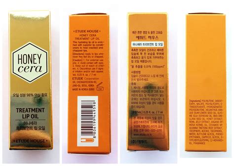 [Etude House] Honey Cera Treatment Lip Oil | Korean Beauty Dream
