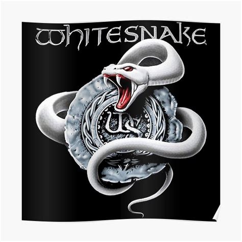 Whitesnake Logo Posters | Redbubble