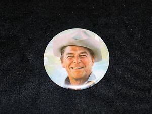 Ronald Reagan in Cowboy Hat 2.5" pin | eBay