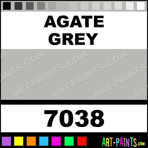 Agate Grey Glossy Acrylic Airbrush Spray Paints - 7038 - Agate Grey Paint, Agate Grey Color ...