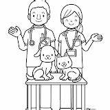 VETERINARY COLORING PAGES TO COLOR sketch template