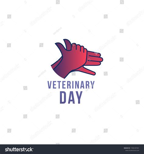 World Veterinary Day Logo Unit Vector Stock Vector (Royalty Free) 1708187491 | Shutterstock