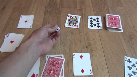 Dice rolling game with playing cards - YouTube