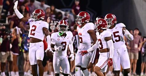 Alabama Stat Pack: Where Tide stands statistically after Game 5