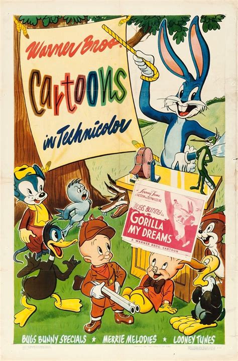 Vintage LOONEY TUNES one sheets from the 1930s and 1940s. | Warner bros ...