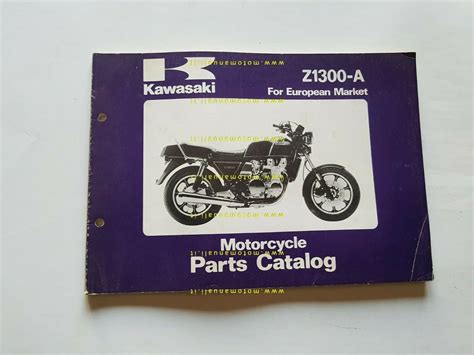 Kawasaki Z1000 Parts Catalog