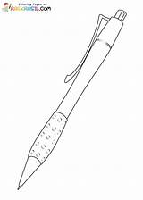 Pen Coloring Pages To Print  Free Printable sketch template