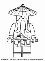 Radkenz Artworks Gallery Sensei Wu coloring Page sketch template