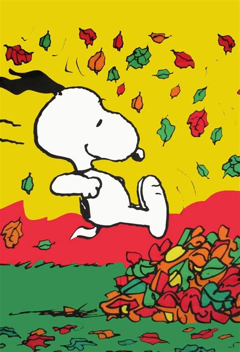 Snoopy Fall Fun | snoopy love... | Pinterest