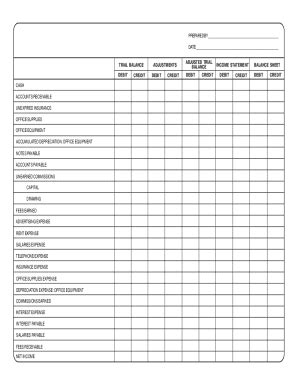 Debit And Credit Worksheet Pdf - Fill Online, Printable, Fillable ...