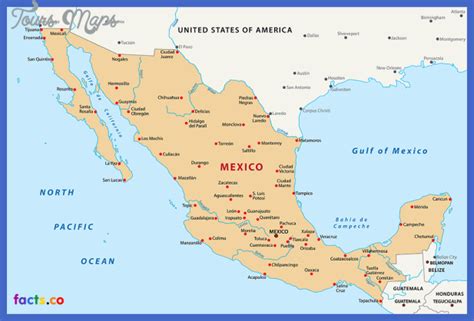 Mexico City Map - ToursMaps.com