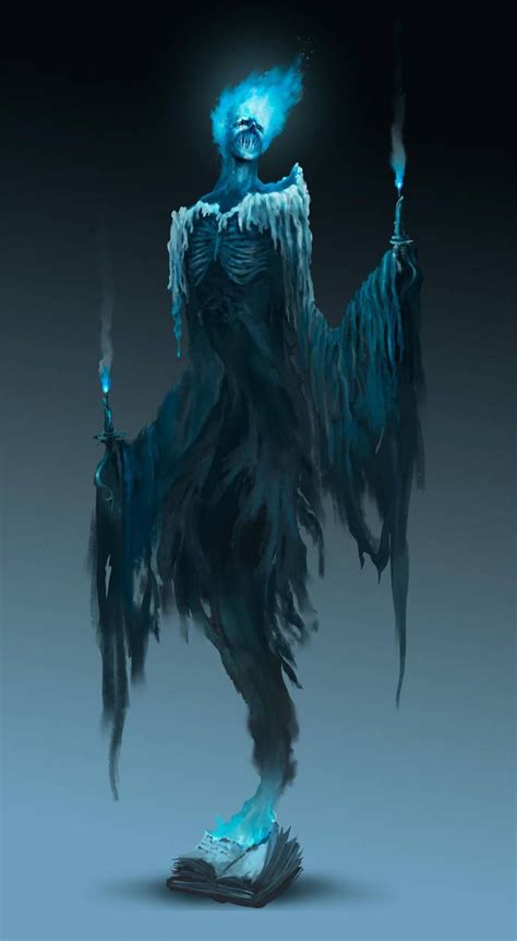 Decaying Ember Spectre by Vixgo | Creature concept art, Fantasy ...