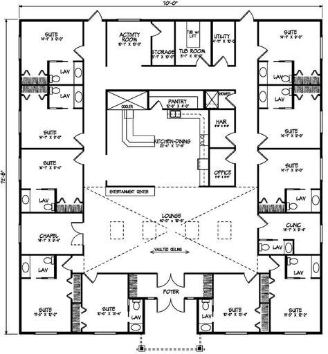 16 Assisted Living Facility Floor Plans ideas | floor plans, assisted ...