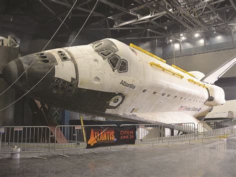 Space Shuttle Atlantis Fully Unwrapped for NASA Exhibit - SpaceNews.com