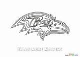 Broncos Logo Coloring Page sketch template