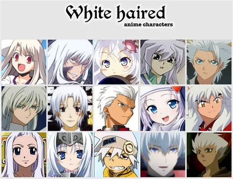 White Haired Anime Characters?! | Anime Amino