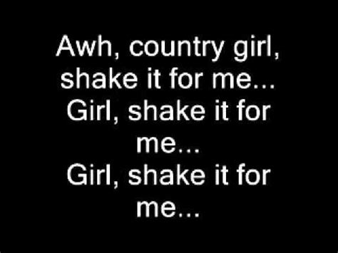 Country Girl Shake it for ME | Shake it for me, Country girls, Country quotes