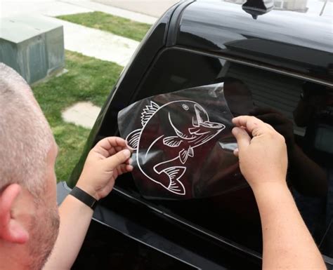 How to Make a Vinyl Car Window Decal Sticker with Cricut Explore