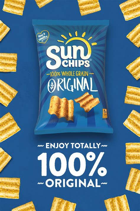 Enjoy SunChips! 100% Whole grain with the perfect sprinkling of salt ...