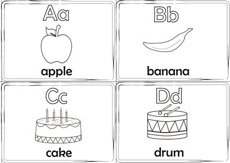 Coloring Alphabet Flashcards | OER Commons