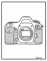 Camera Coloring Pages Free PDF Printables  Simply Love sketch template