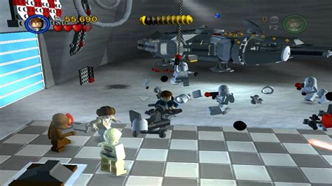 LEGO Star Wars II Walkthrough Episode V Chapter 2 Escape From Echo Base ...